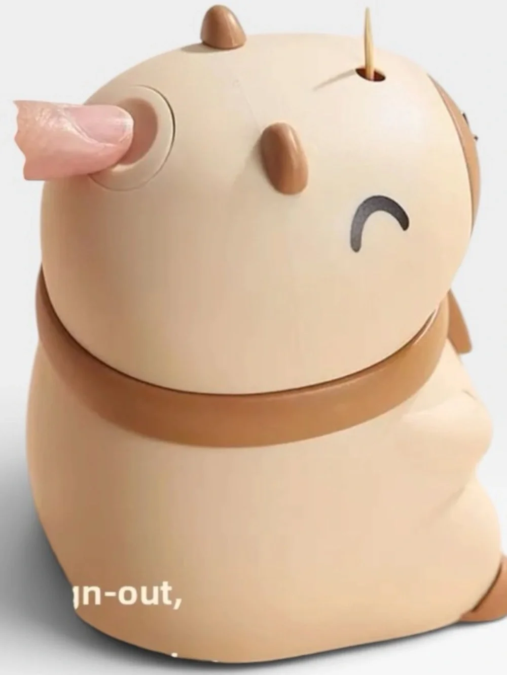 Cute Cartoon Toothpick Holder Kawaii Kitchen Dining Table Decor